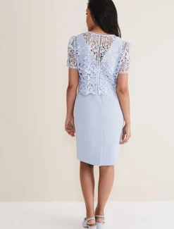Petite Isabelle Lace Midi Dress