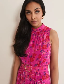 Petite Kara Tiered Floral Maxi Dress