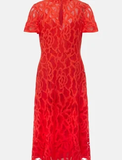 Petite Lulu Lace Midi Dress