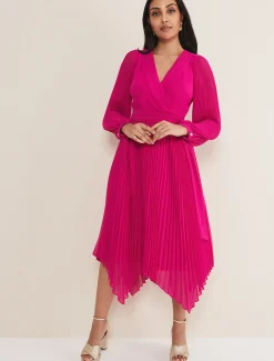 Petite Petra Pleat Dress