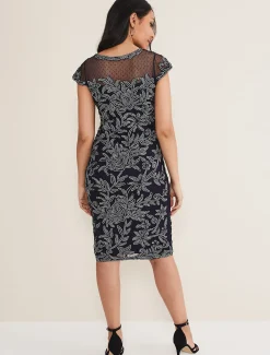 Petite Zila Tapework Dress