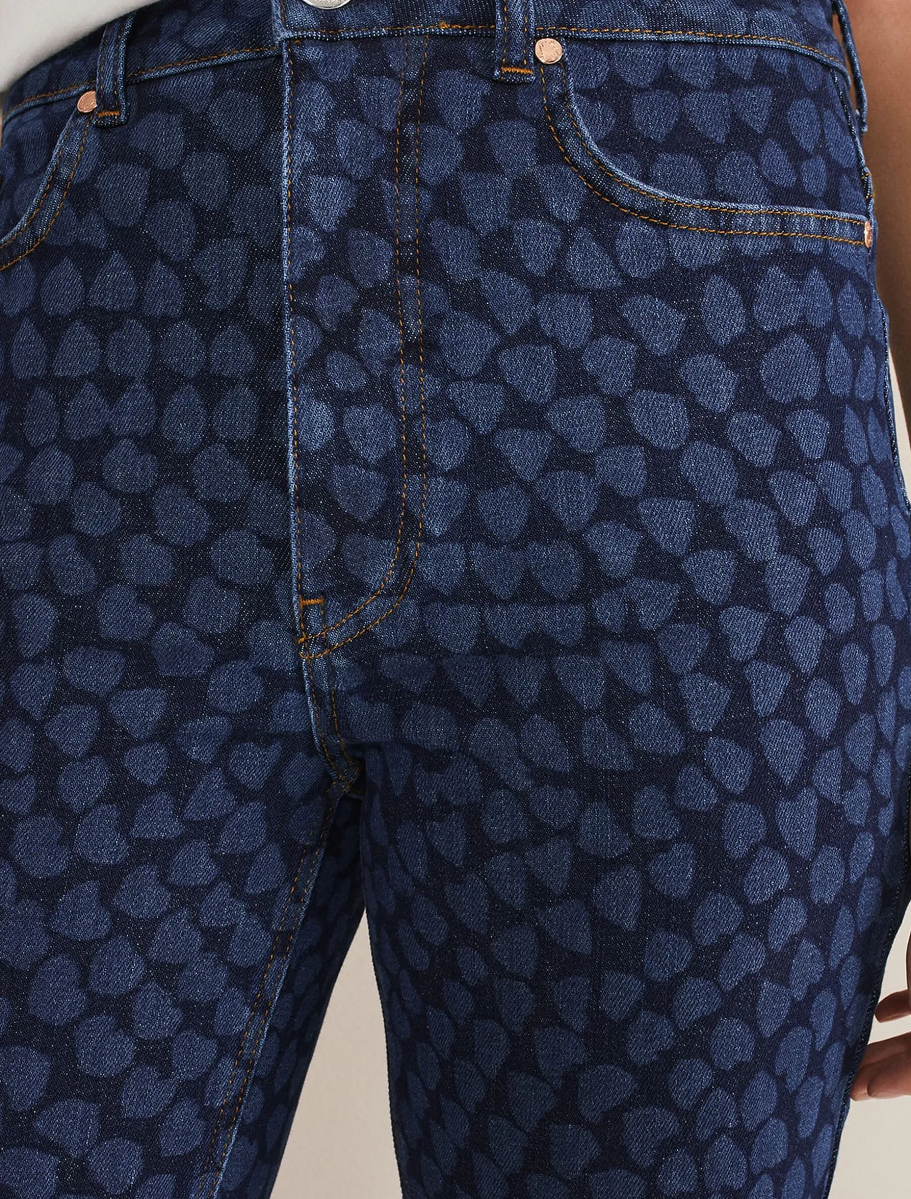 Petra Heart Straight Leg Jeans