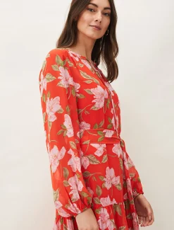 Philippa Floral Chiffon Maxi Dress