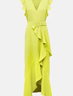 Phoebe Frill Maxi Dress
