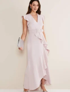 Phoebe Frill Maxi Dress