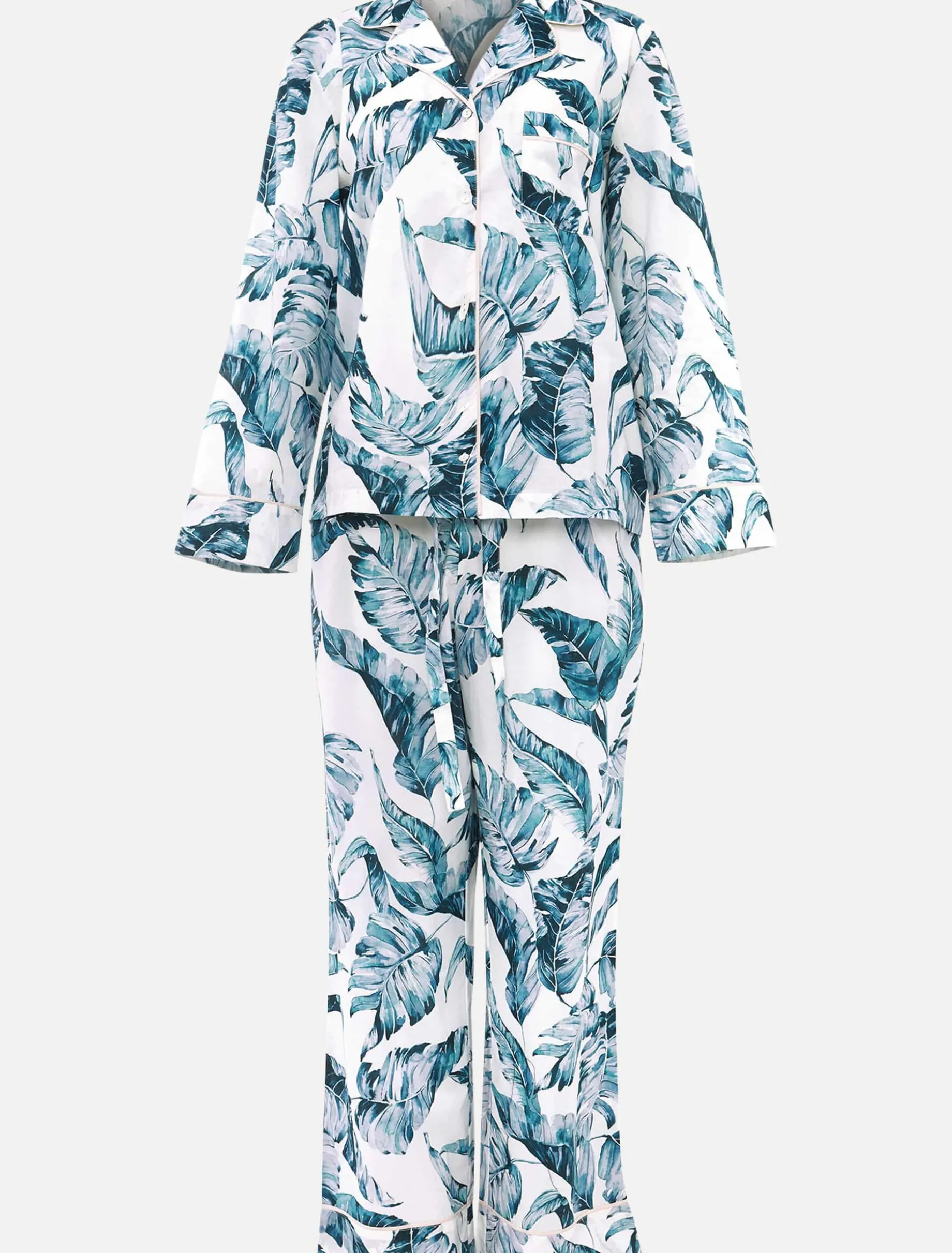 Piera Palm Print Pyjama Set