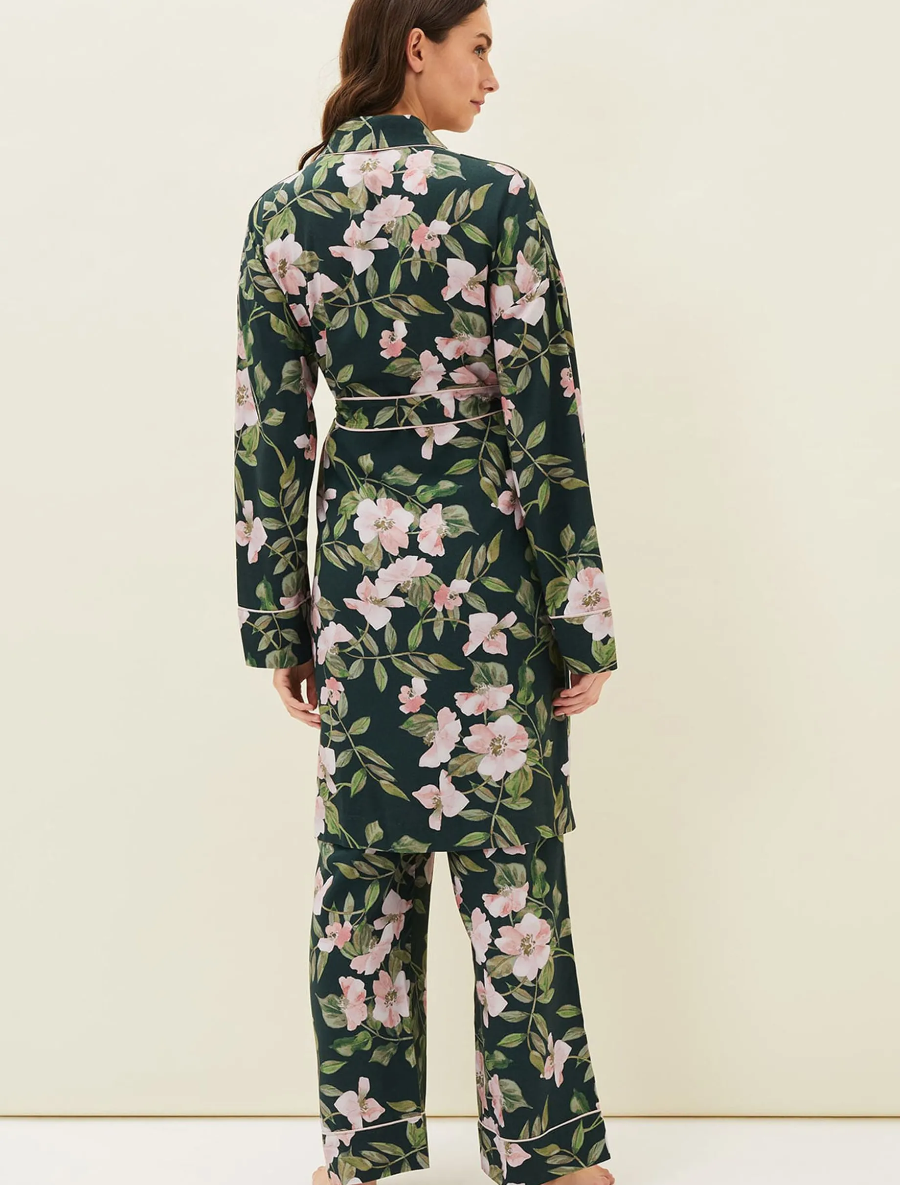 Pina Floral Print Robe