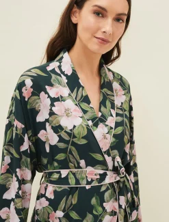 Pina Floral Print Robe