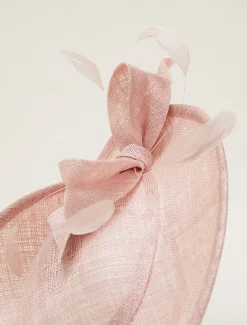 Pink Disc Fascinator