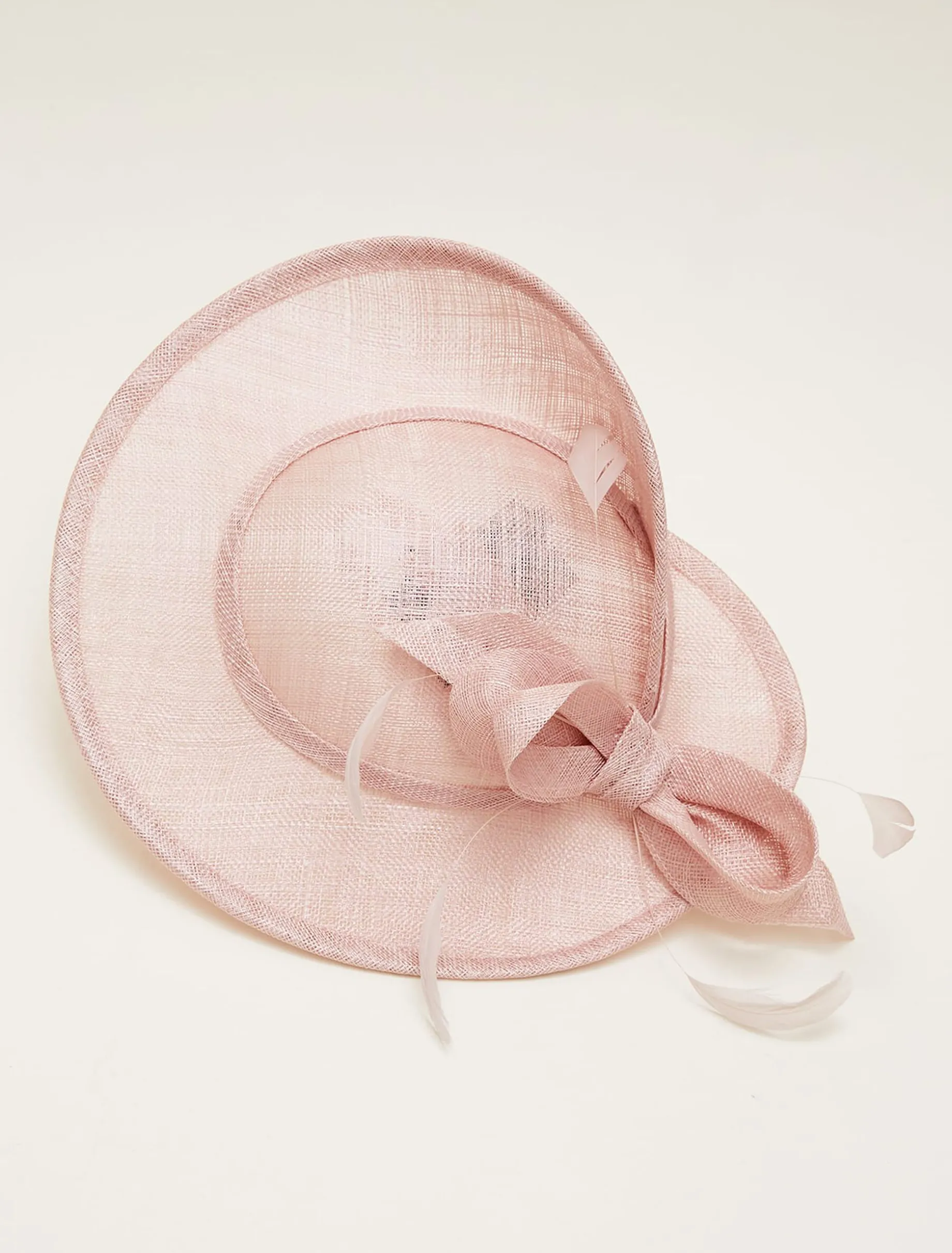 Pink Disc Fascinator