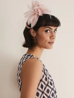 Pink Flower Headband