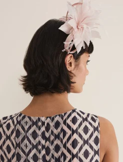Pink Flower Headband