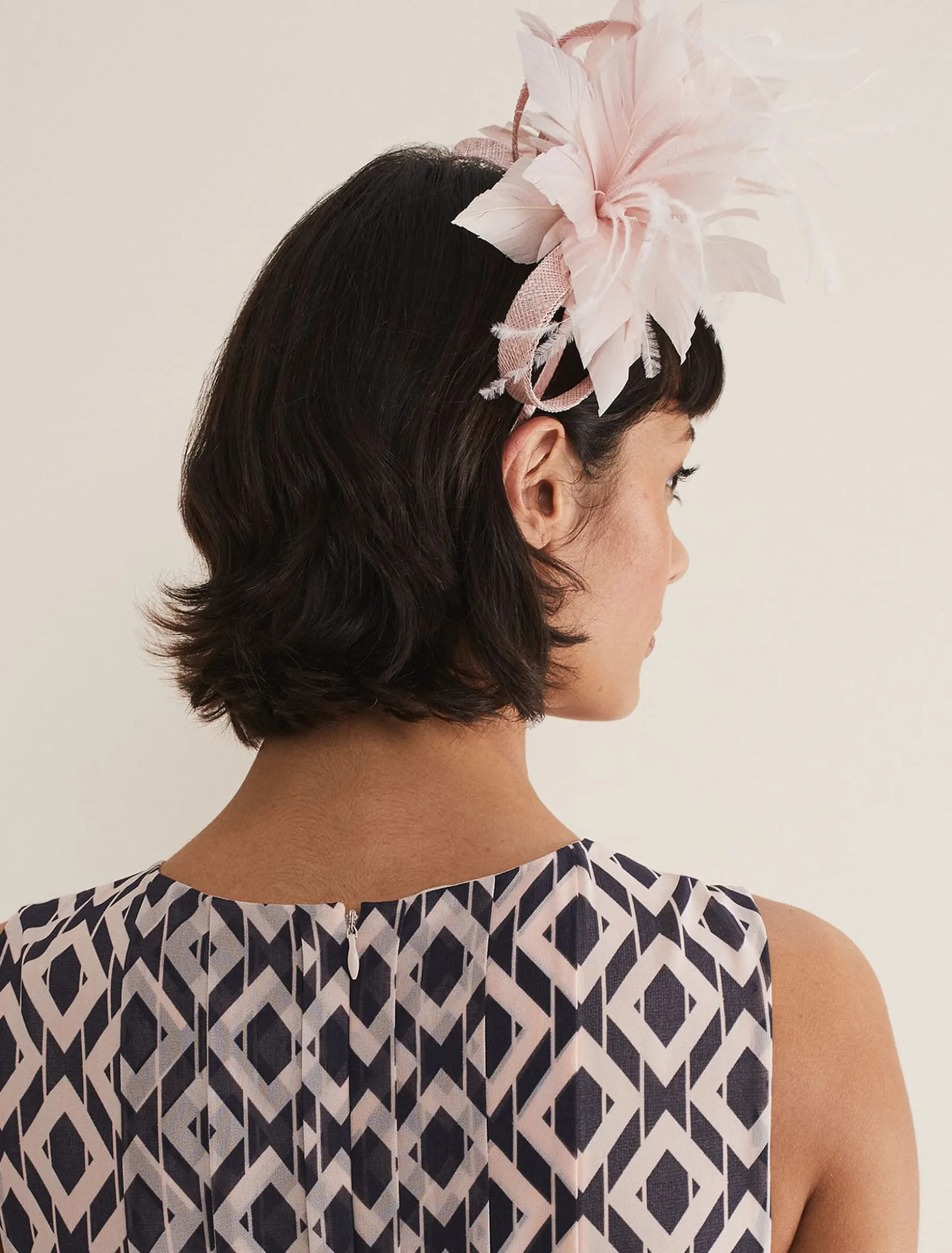 Pink Flower Headband