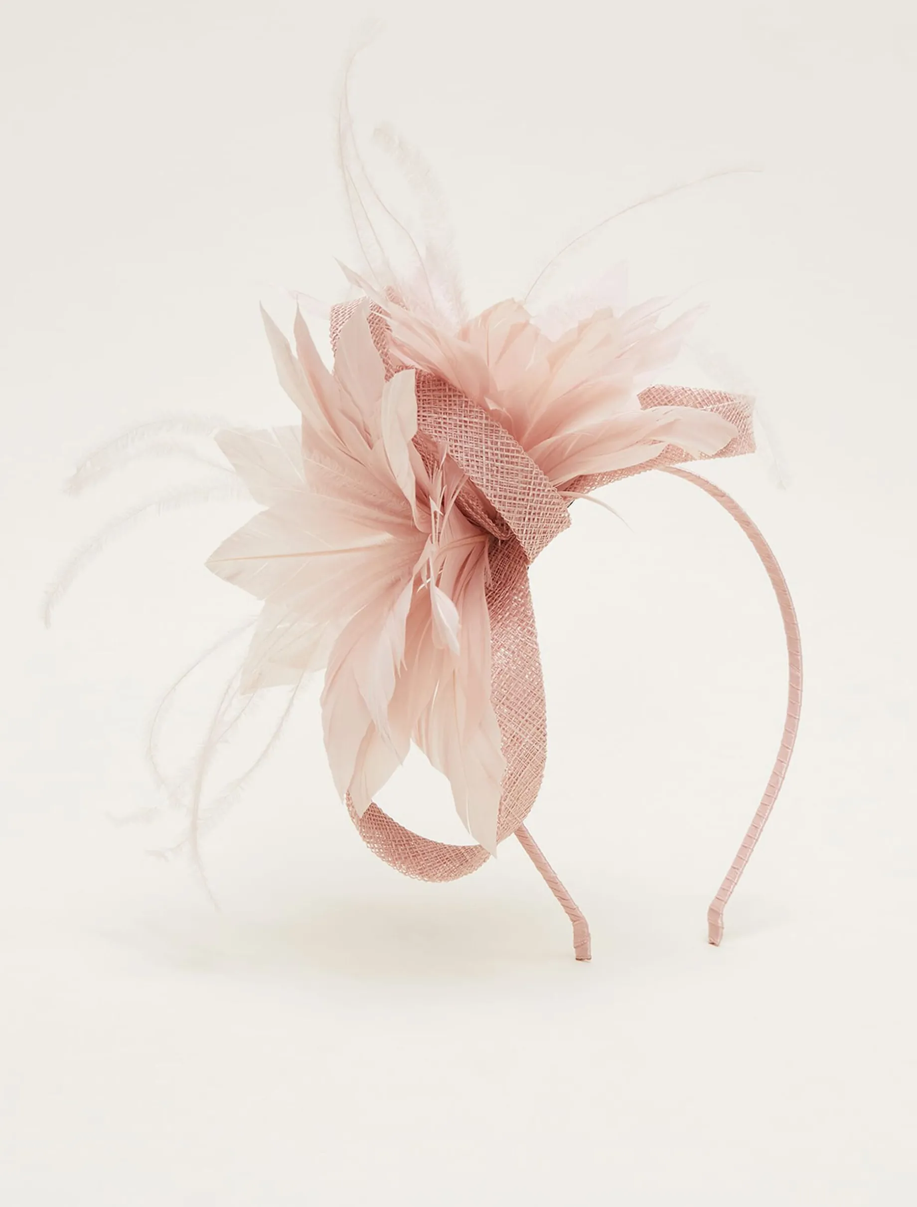 Pink Flower Headband