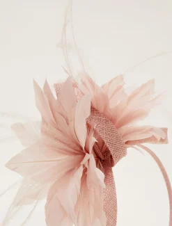 Pink Flower Headband