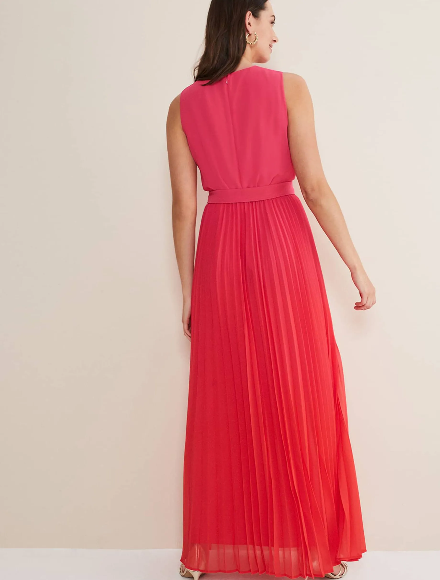 Piper Ombre Pleated Dress