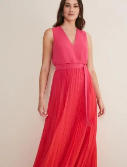 Piper Ombre Pleated Dress