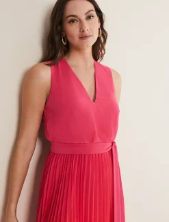 Piper Ombre Pleated Dress