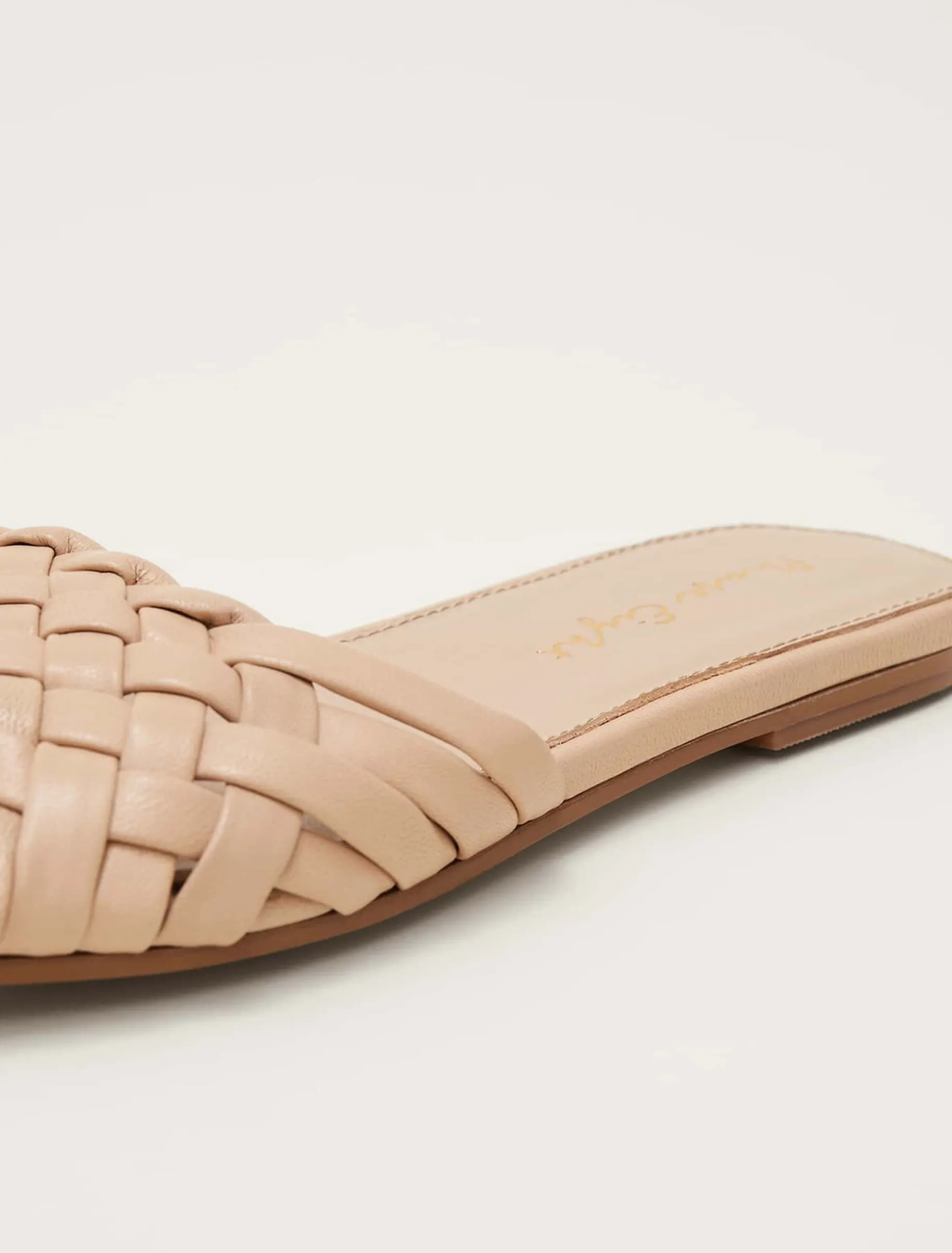Plaited Flat Sandal