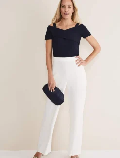 Pleat Frame Satin Clutch Bag