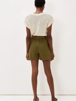 Pollie Denim Cargo Shorts