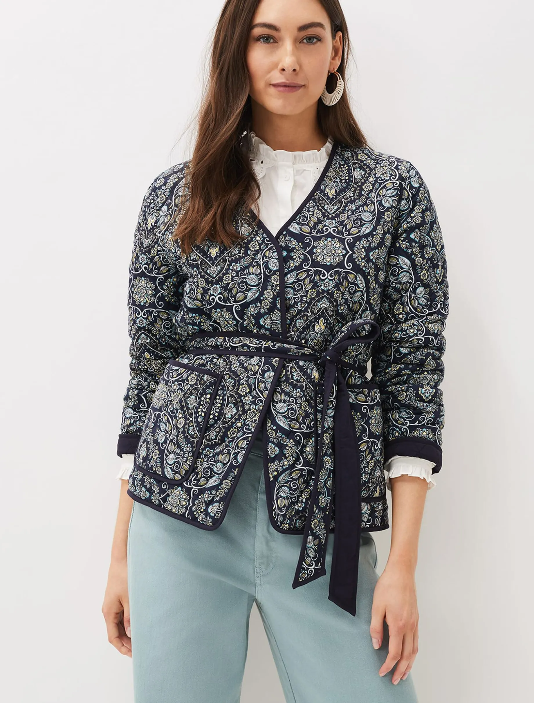 Polly Paisley Reversible Quilted Jacket