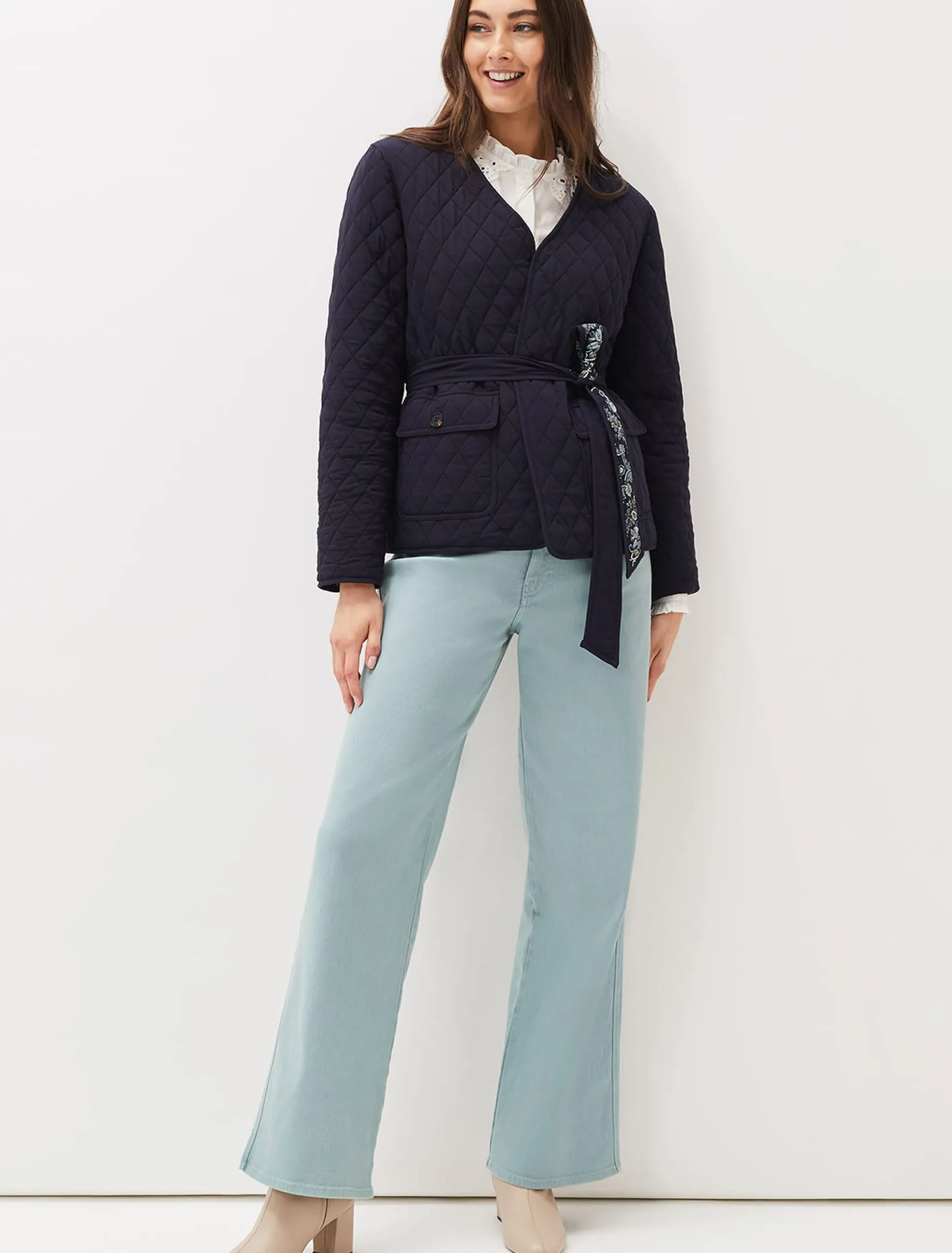 Polly Paisley Reversible Quilted Jacket