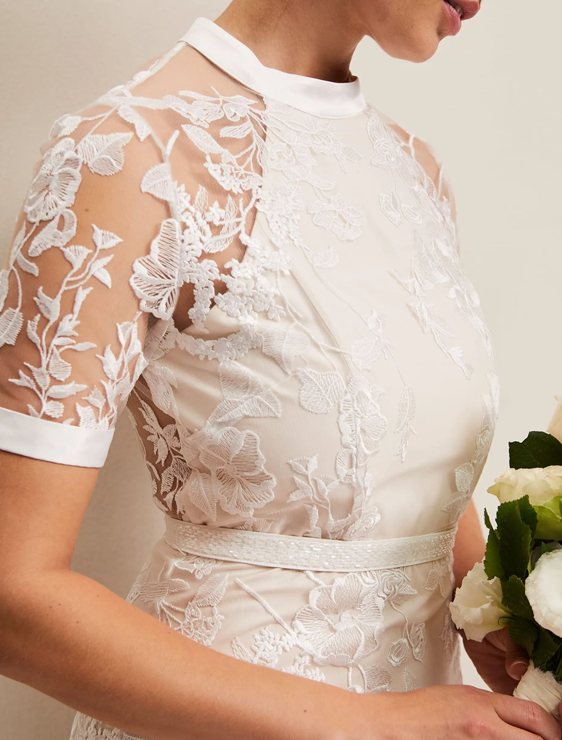 Poppy Embroidered Wedding Dress