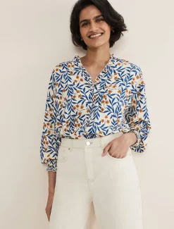 Poppy Textured Blouse