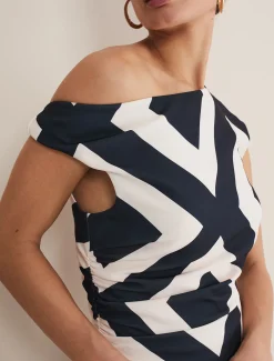 Posy Geo Fitted Dress