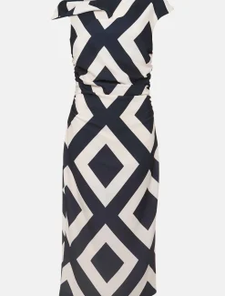 Posy Geo Fitted Dress
