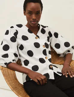 Priyanka Spot Blouse
