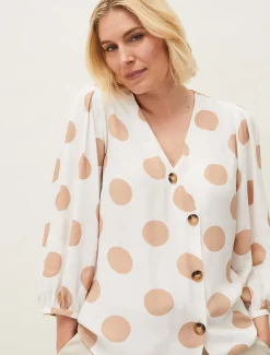 Priyanka Spot Blouse