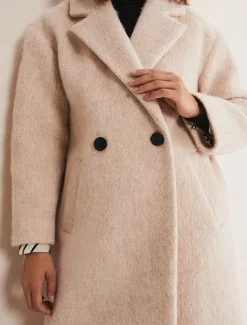 Quinn Textured Cocoon Coat
