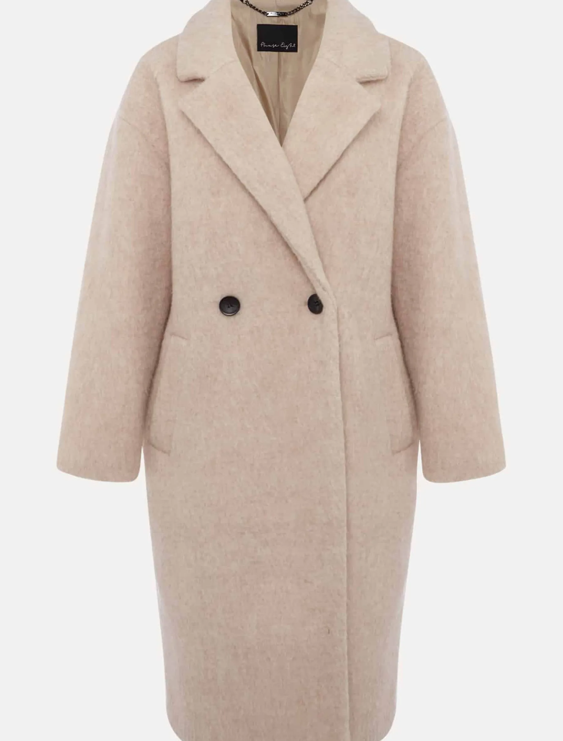 Quinn Textured Cocoon Coat