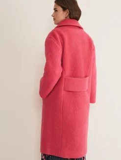 Quinn Textured Cocoon Coat