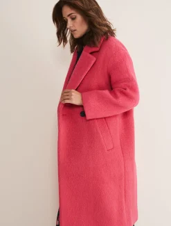 Quinn Textured Cocoon Coat