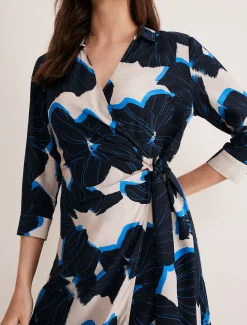 Rae Floral Wrap Dress