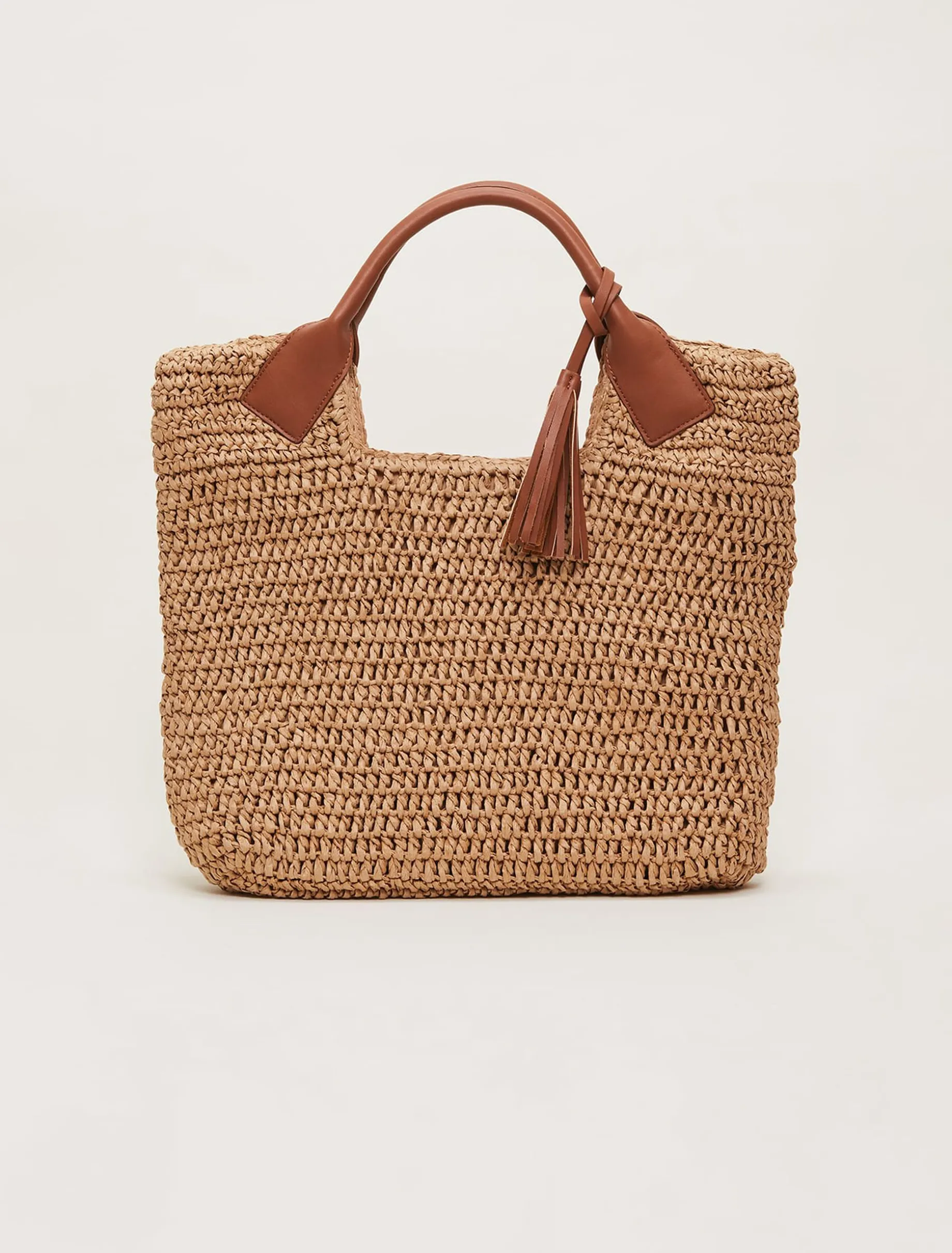 Raffia Shopper Bag