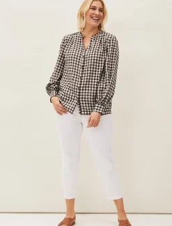 Ramona Cropped Straight Leg Jean
