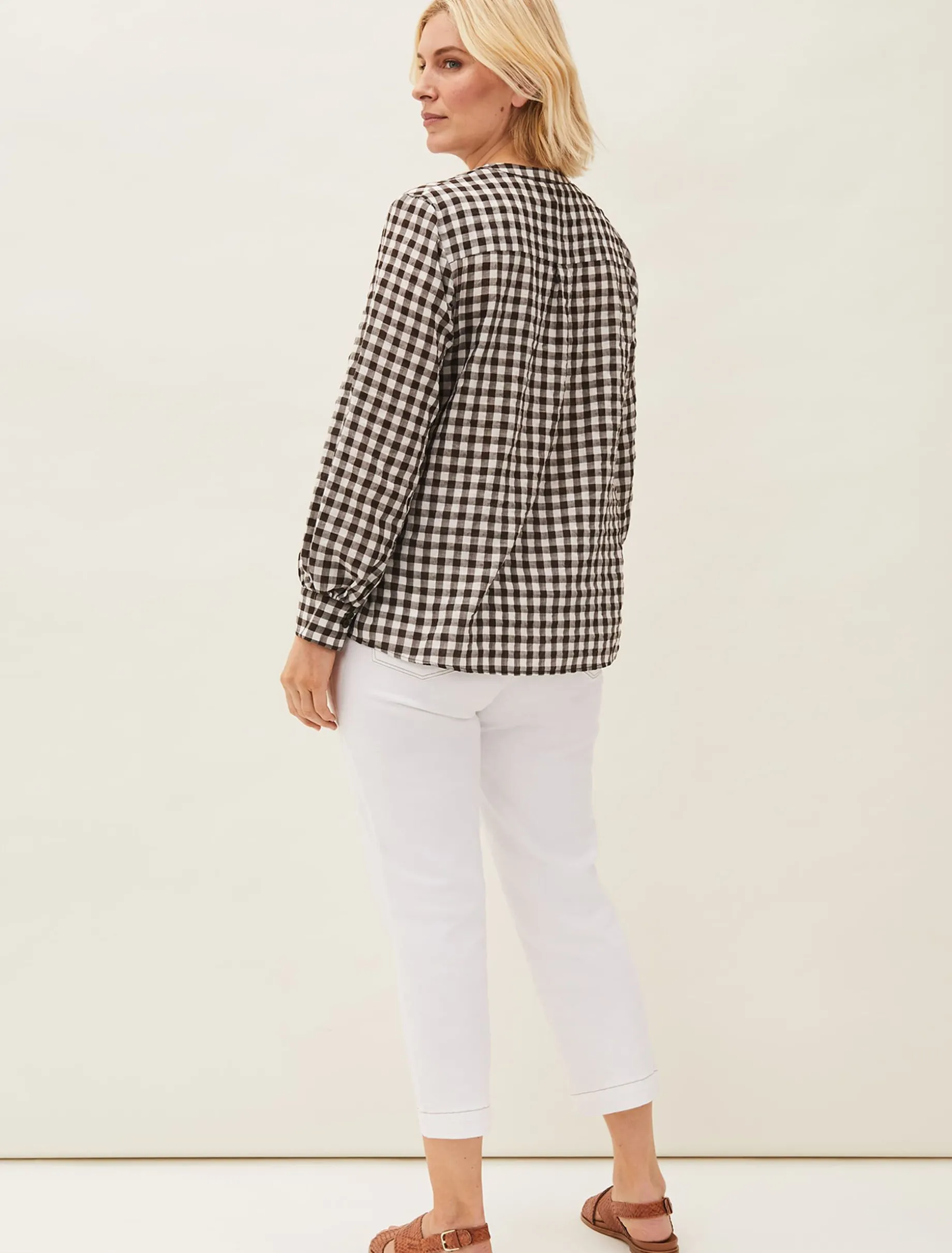 Ramona Cropped Straight Leg Jean