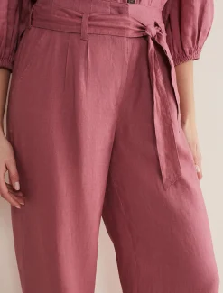 Raven Linen Trouser