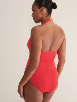 Red Halterneck Swimsuit