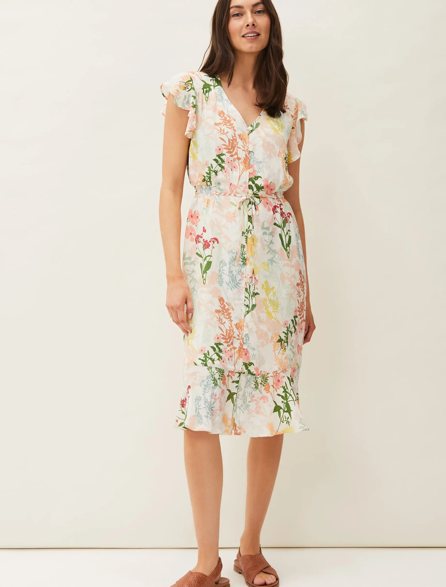 Remee Floral Shirt Dress