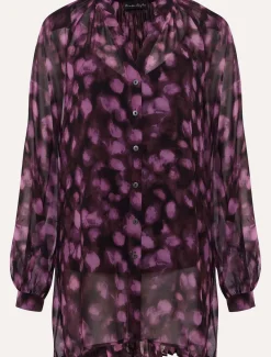 Rhian Chiffon Tunic Blouse
