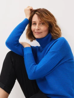 Rocco Ribbed Roll Neck Jumper