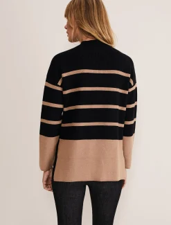 Romy Cosy Stripe Colour Block Knit