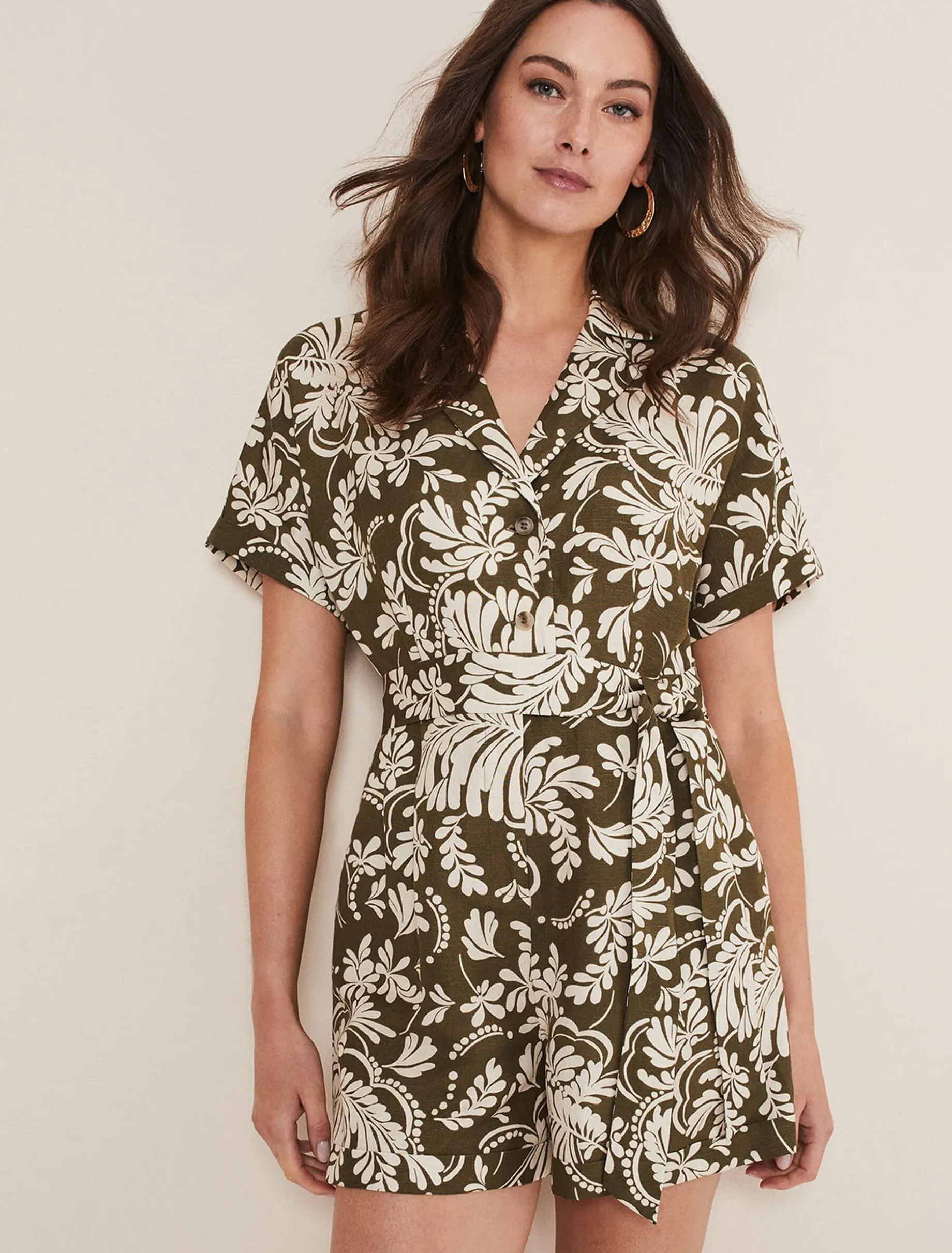 Rosalia Printed Playsuit