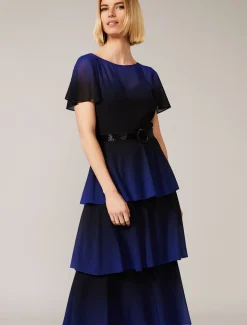Rosalie Dipdye Tiered Dress