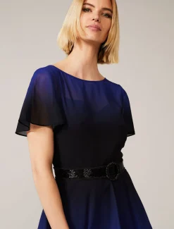 Rosalie Dipdye Tiered Dress